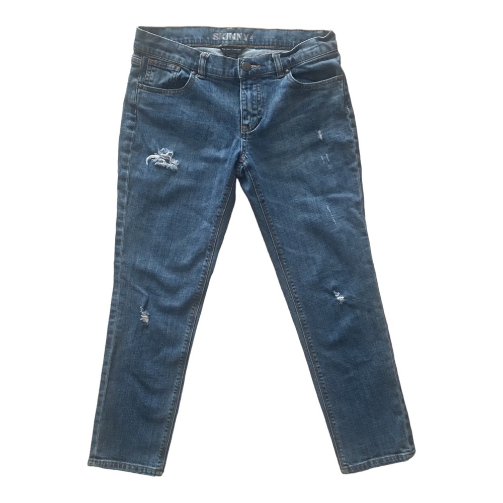 Preowned New York & Company Size 2 Low Rise Skinny Leg Jeans